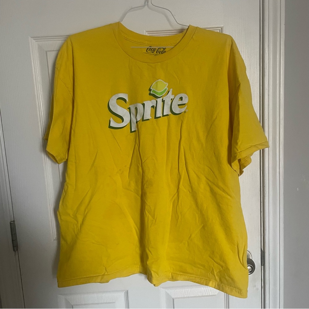 Yellow Sprite Graphic Tee